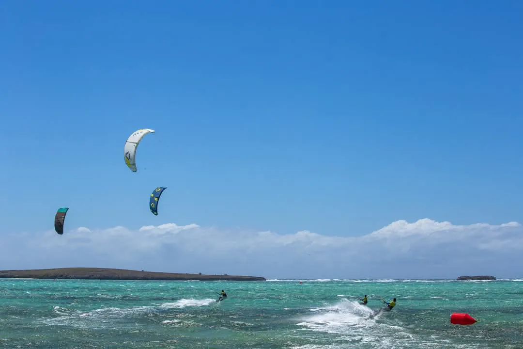 Madagascar coastline aerial view