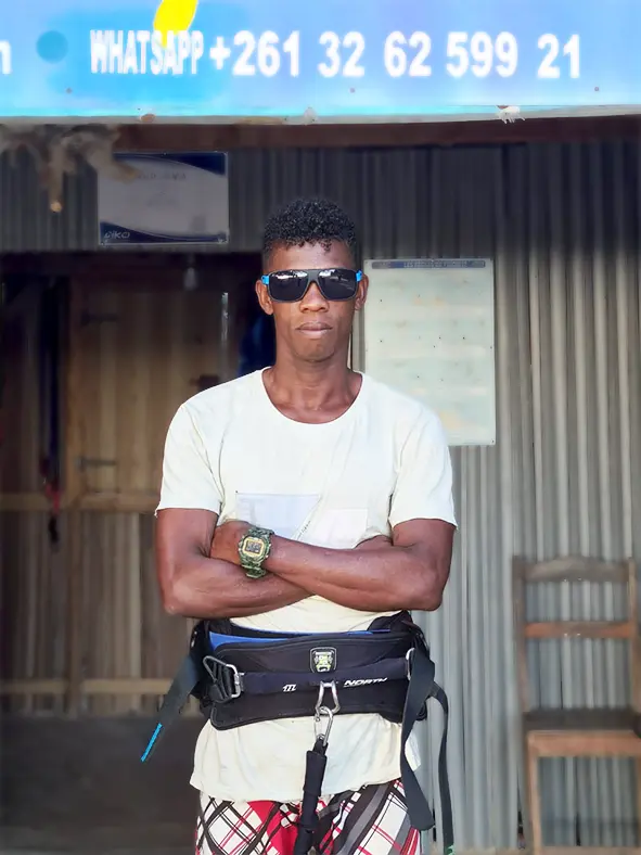 Florent, Kiteboarding instructor
